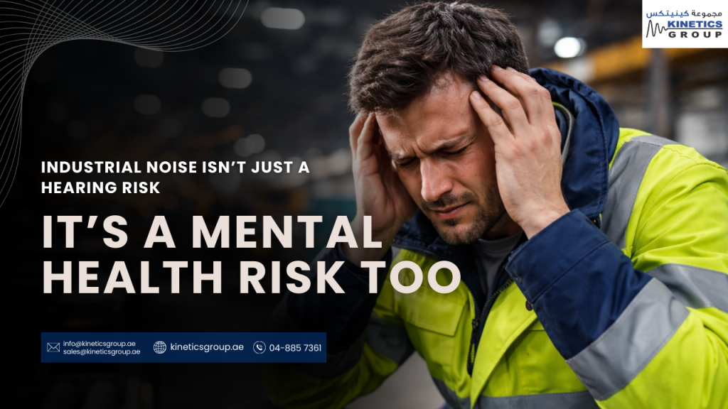 Industrial Noise Isn’t Just a Hearing Risk — It’s a Mental Health Risk Too At Kinetics Group, we’ve always treated industrial noise as more than a “decibel problem.” Yes, noise can damage hearing — but in real factories, noise also drains focus, elevates tension, disrupts recovery, and quietly pushes people toward burnout. A recent manufacturing-industry study from Indonesia makes that message uncomfortably clear: workplace noise isn’t only an audiological hazard. It behaves like a psychosocial stressor that measurably increases work stress and psychological distress.
