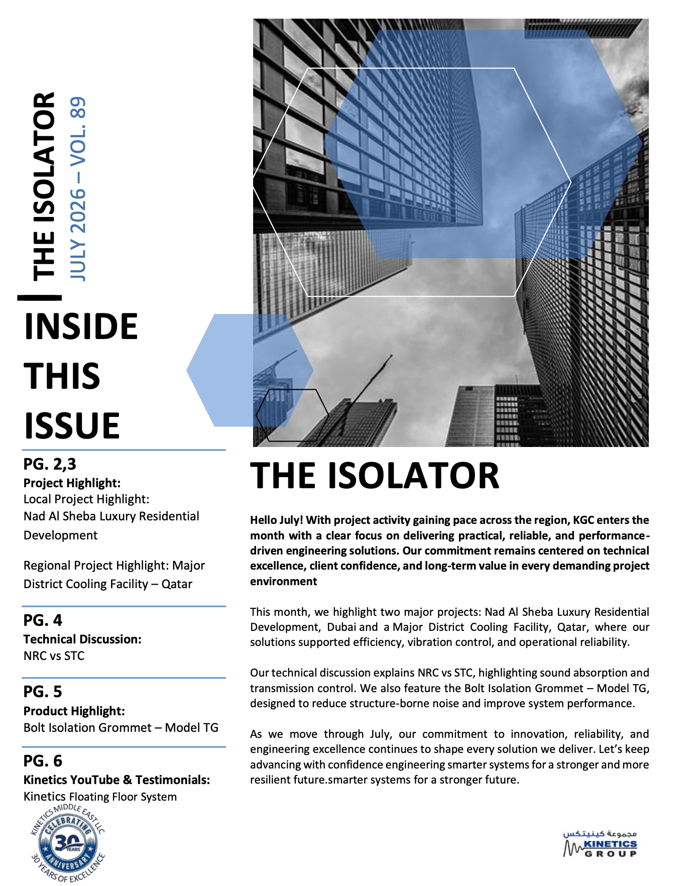 VOL 89 - THE ISOLATOR - JULY 2026
