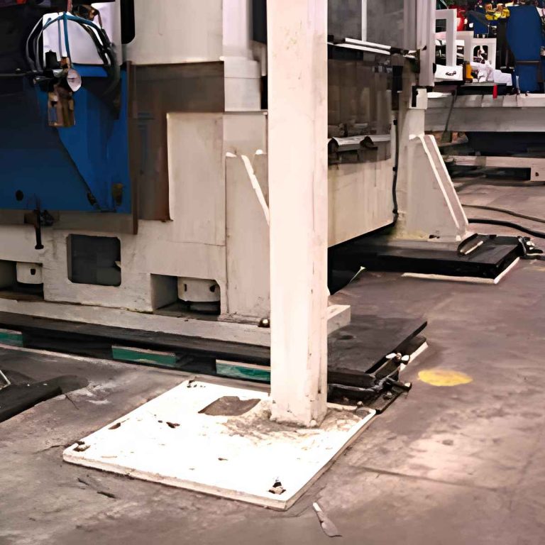 Model N fiberglass machinery isolation mounts for industrial equipment UAE