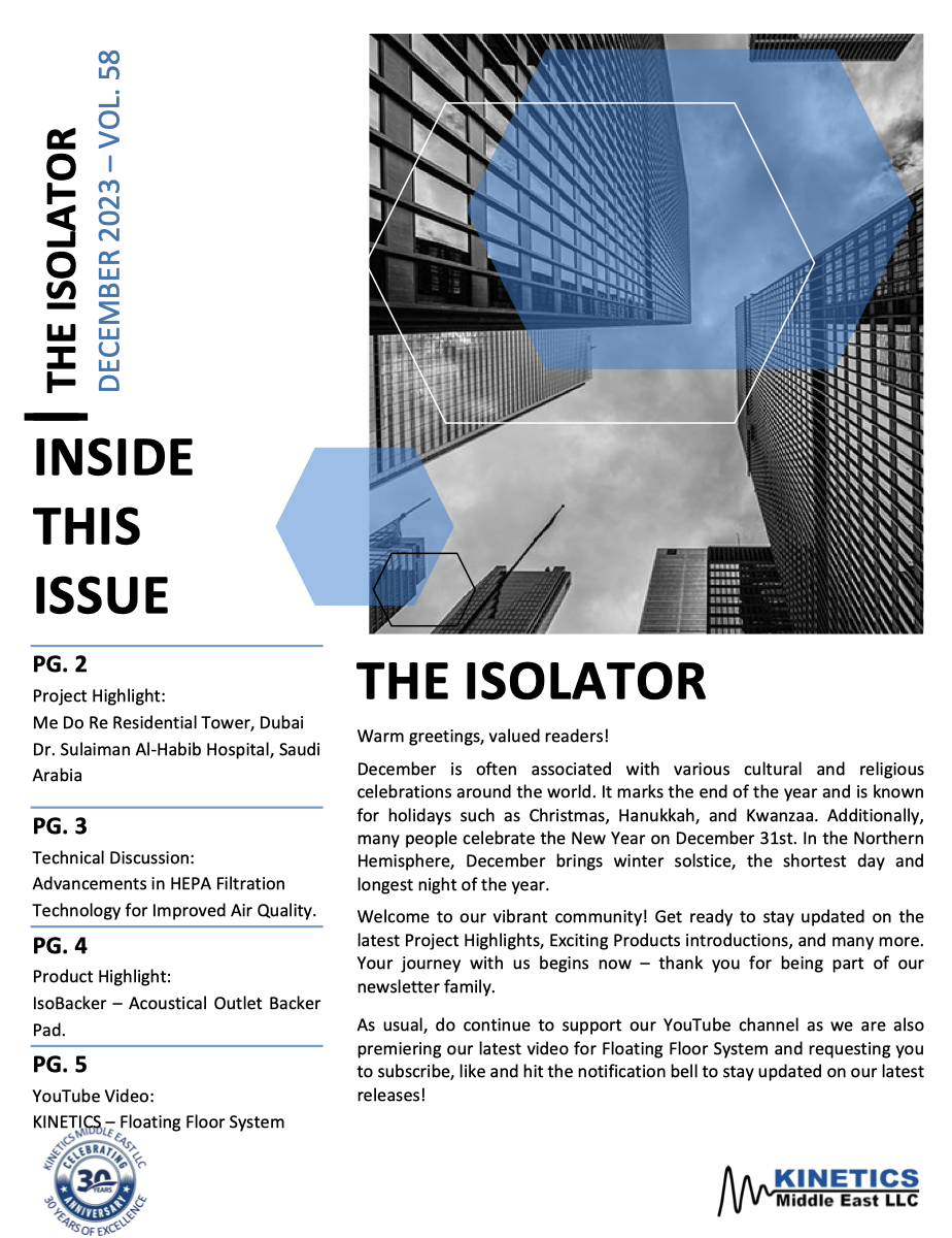 VOL 58 - THE ISOLATOR - DECEMBER 2023