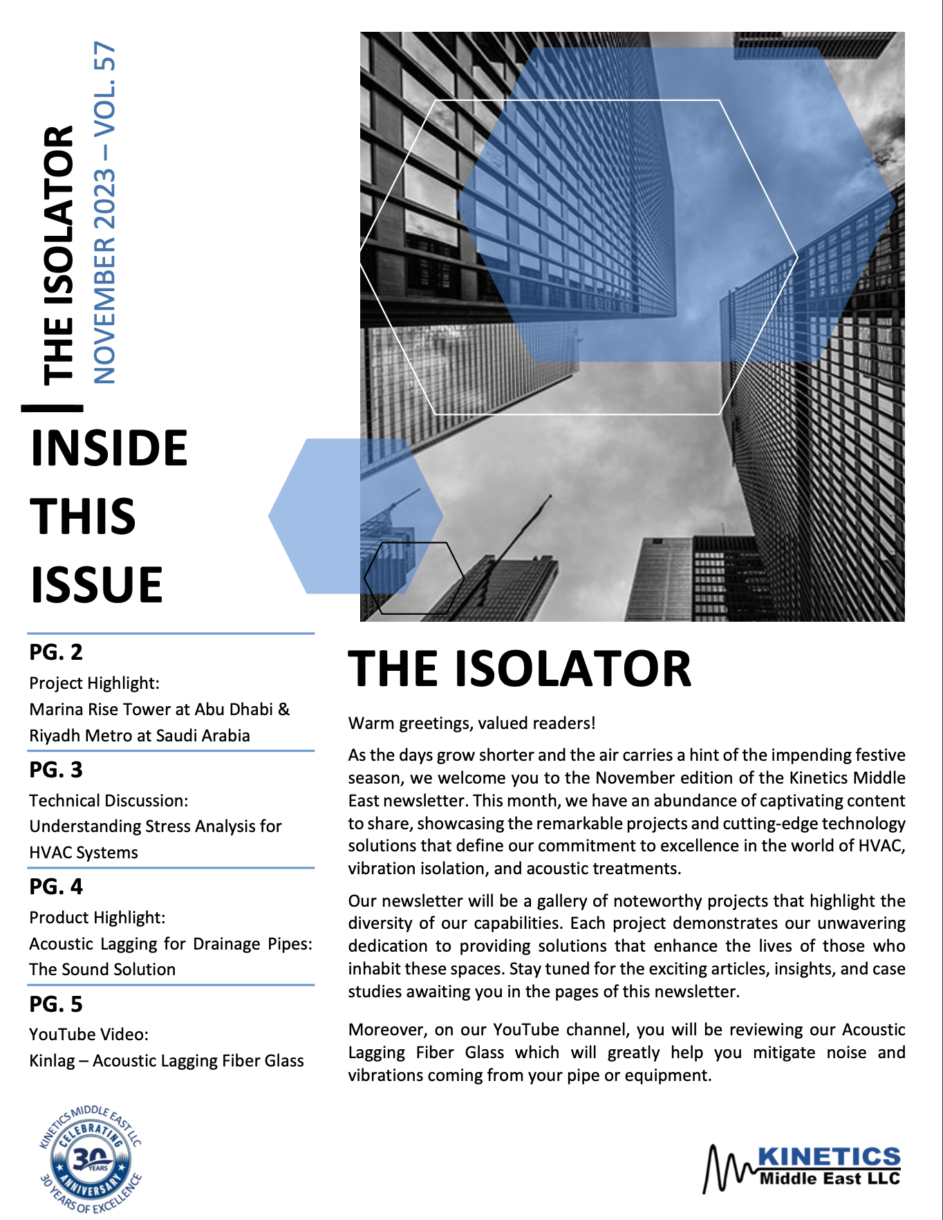 VOL 57 - THE ISOLATOR -November 2023