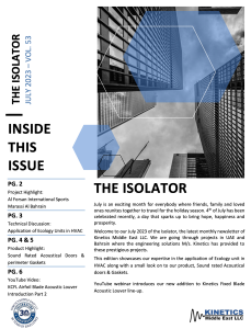 VOL 53 - THE ISOLATOR - JULY 2023